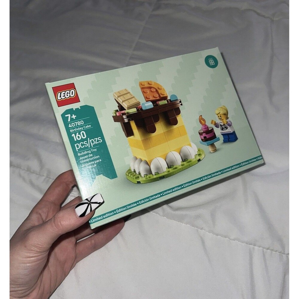 Lego Birthday Cake NEW 40780 Limited Edition Promotional Factory Sealed 2025